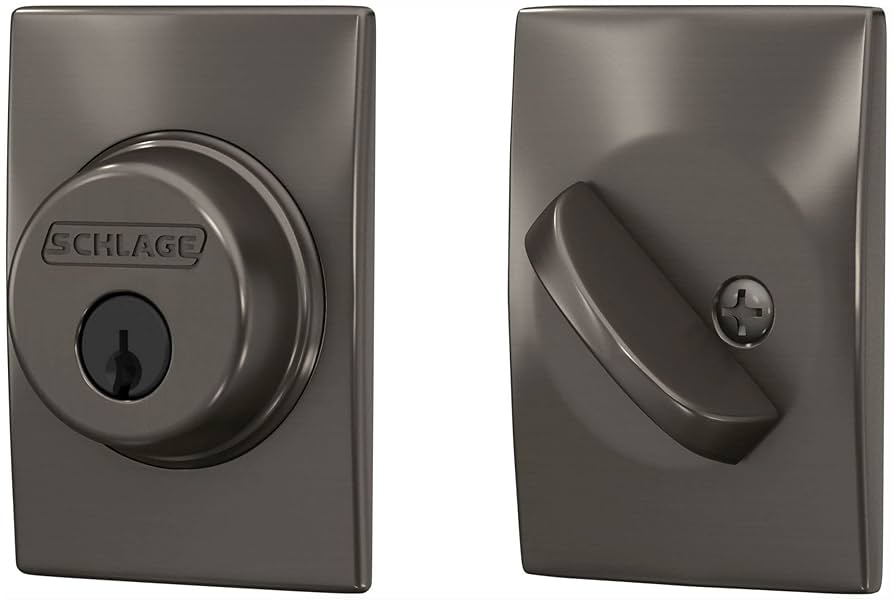 Schlage B60CEN608 Schlage B60N-CEN Single Cylinder Keyed